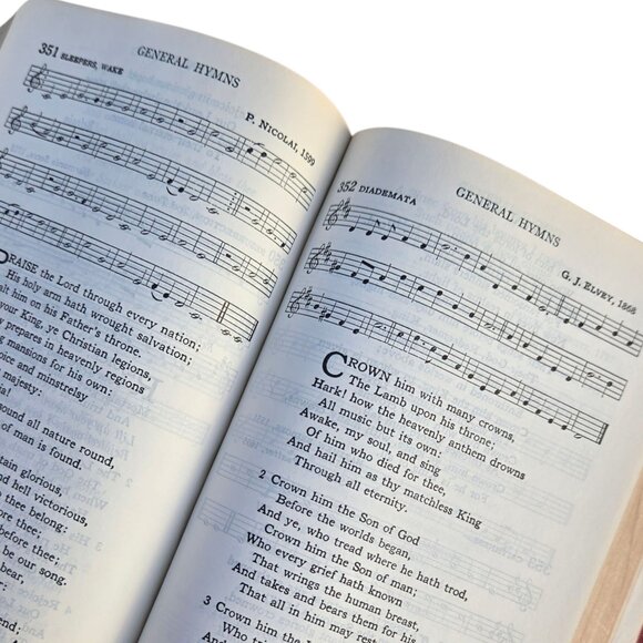 1953 Book Of Common Prayer and Hymnal Red Edition By John Wallace Suter - Picture 12 of 16